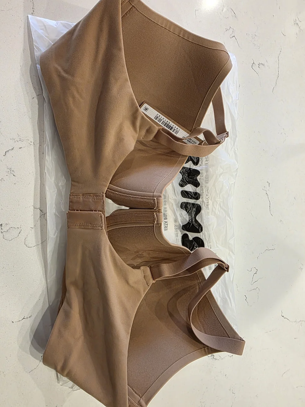 SKIMS 38 DD Fits Everbody Plunge Bra OCHRE color - Picture 4 of 7